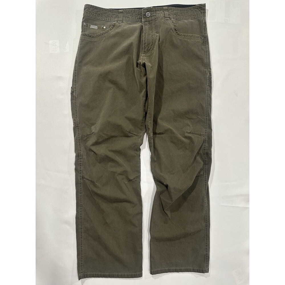 Kuhl Revolvr Pants Men’s 38x32 Green Vintage Patina Dye Hiking Tactical Outdoor